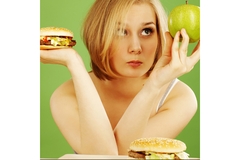 Image Woman Choice Diet Weight